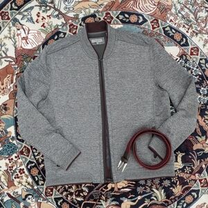 Ted Baker Neoprene Scuba Bomber Jacket
